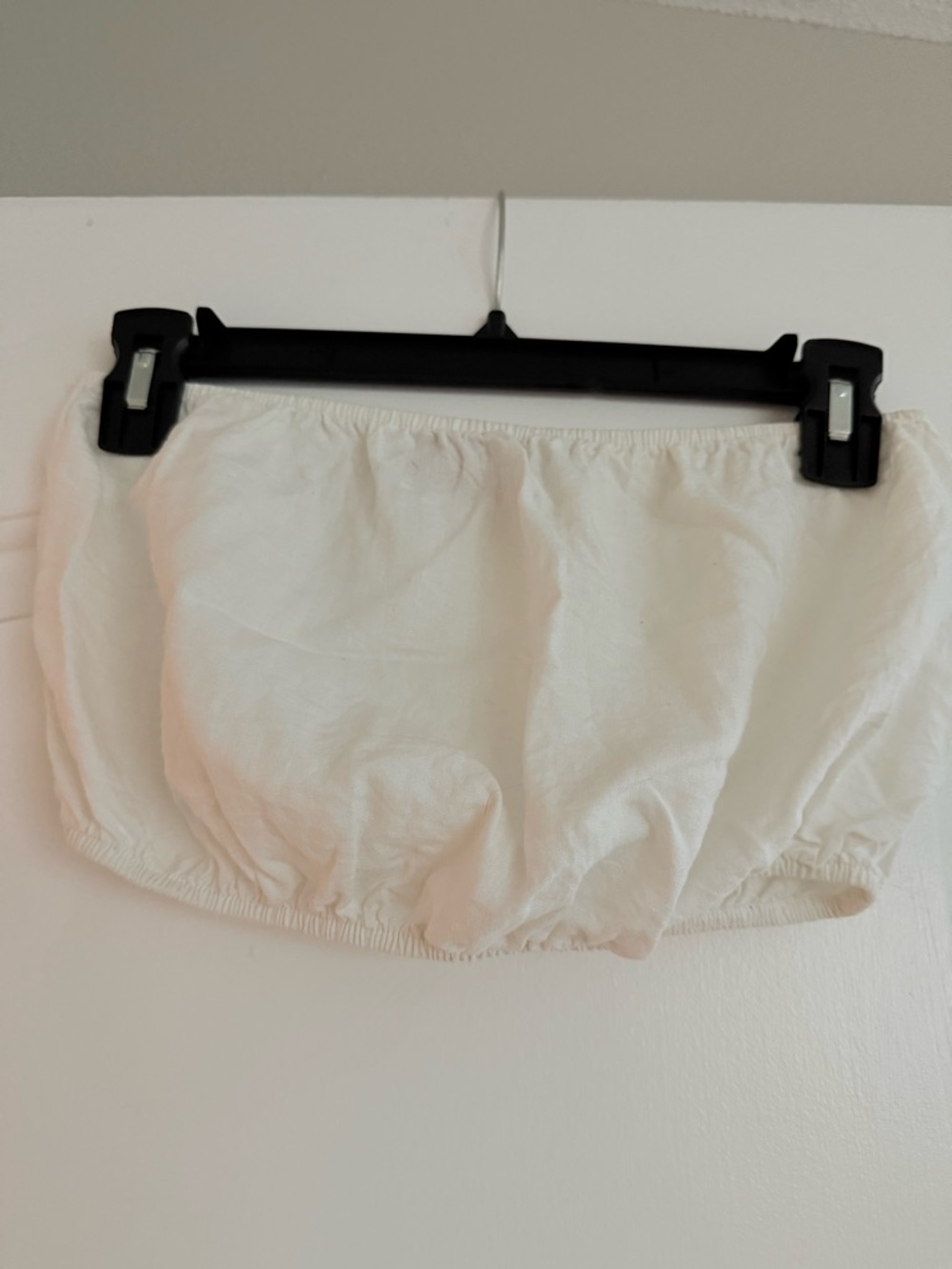 Show Me Your MuMu White Cropped Bandeau Top